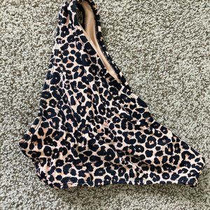 Cheetah Print Scrunch Butt Bikini Bottoms